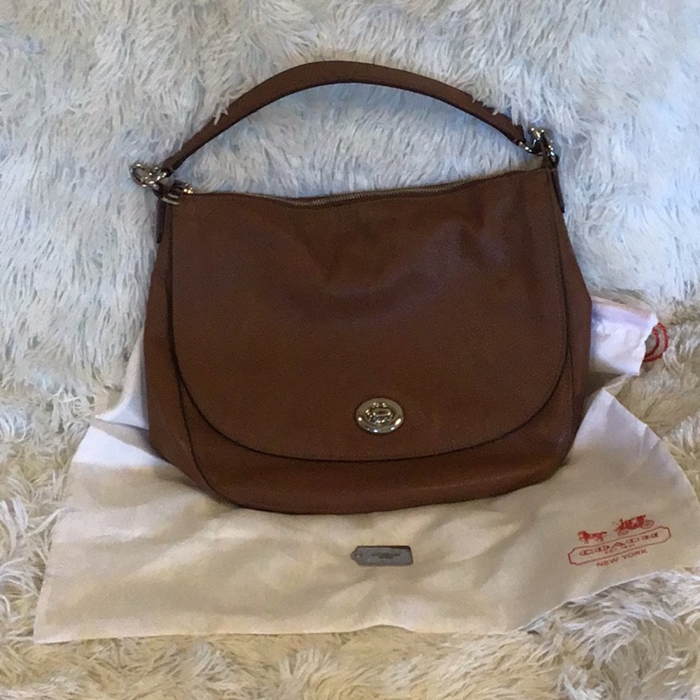 COACH leather purse